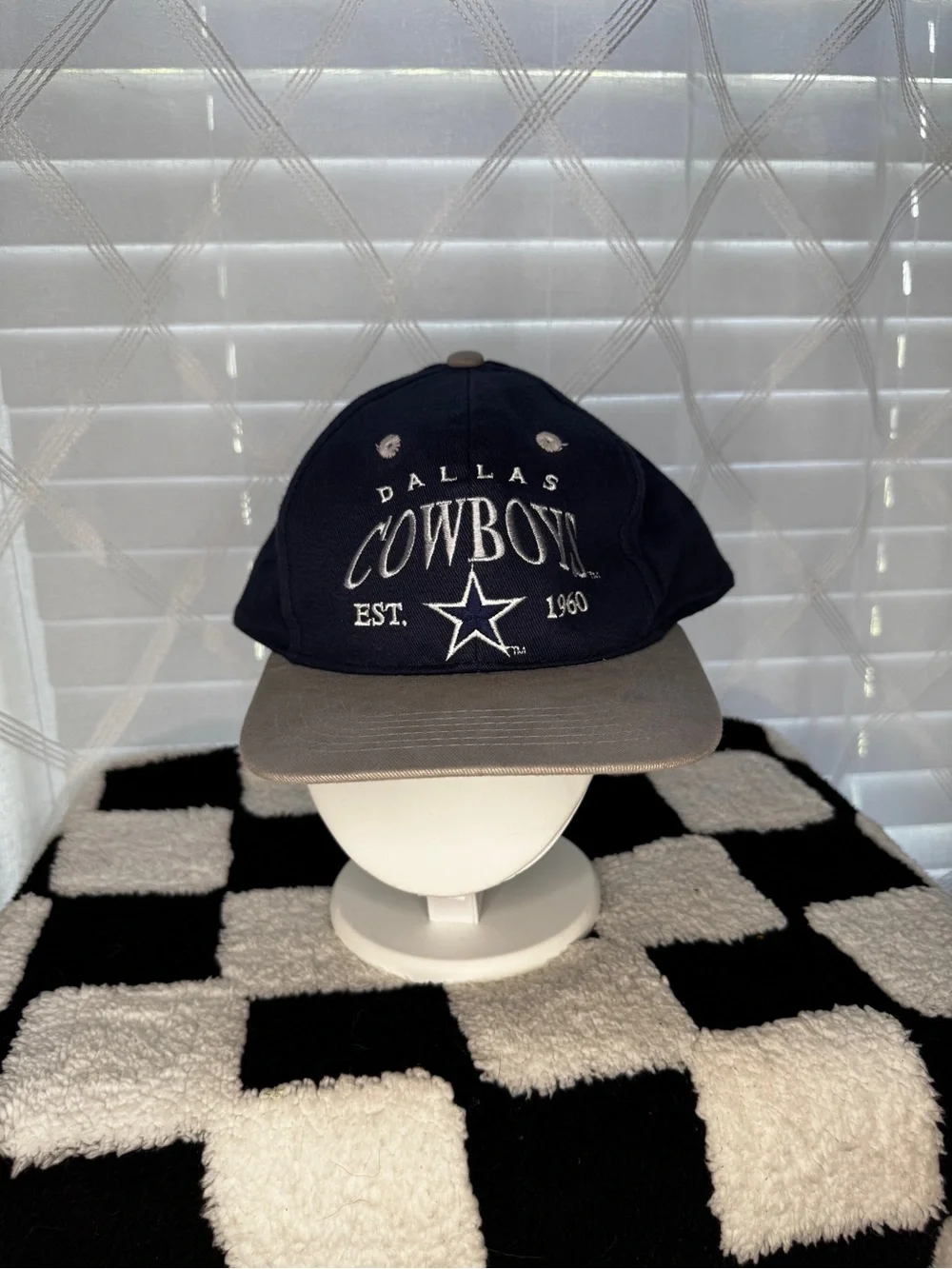 NWT Vintage 1996 Dallas Cowboys Youth Snapback Hat Deadstock NFL Play Football